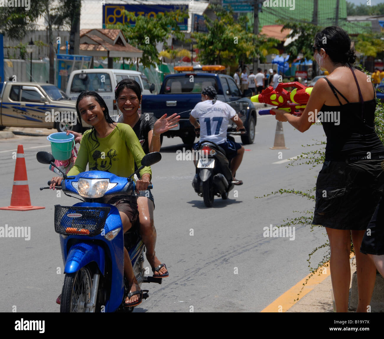Girls driving scooty outlet