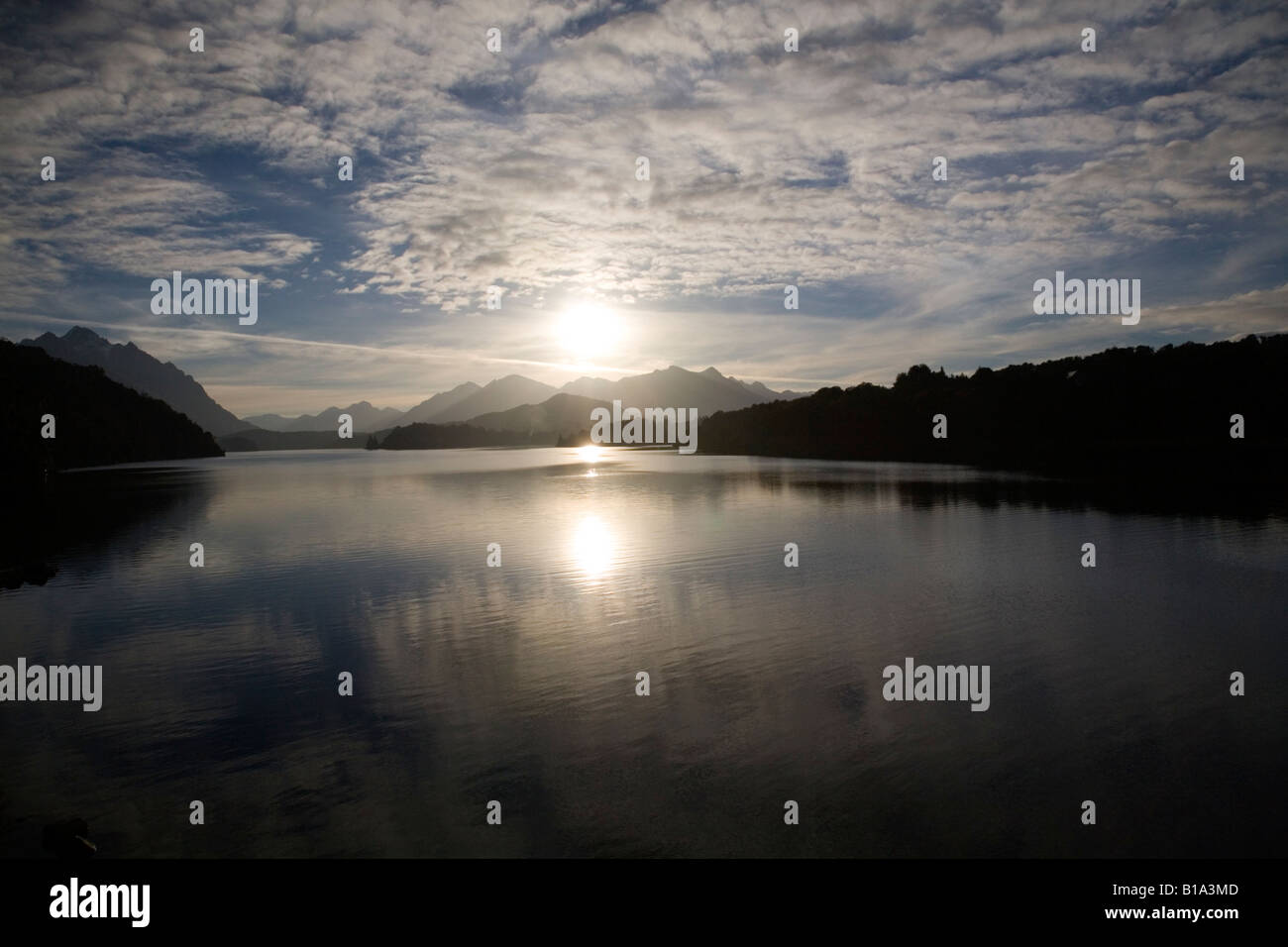 View Of Nahuel Huapi Lake Bariloche Argentina Stock Photo Alamy