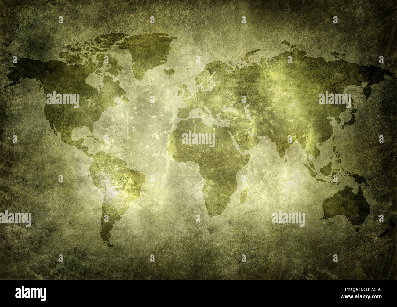 Vintage world map hi-res stock photography and images - Alamy