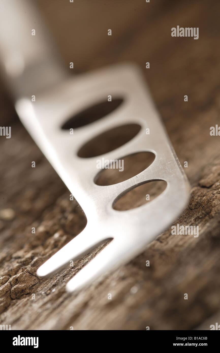 Cheese cutting knife (vertical) Stock Photo