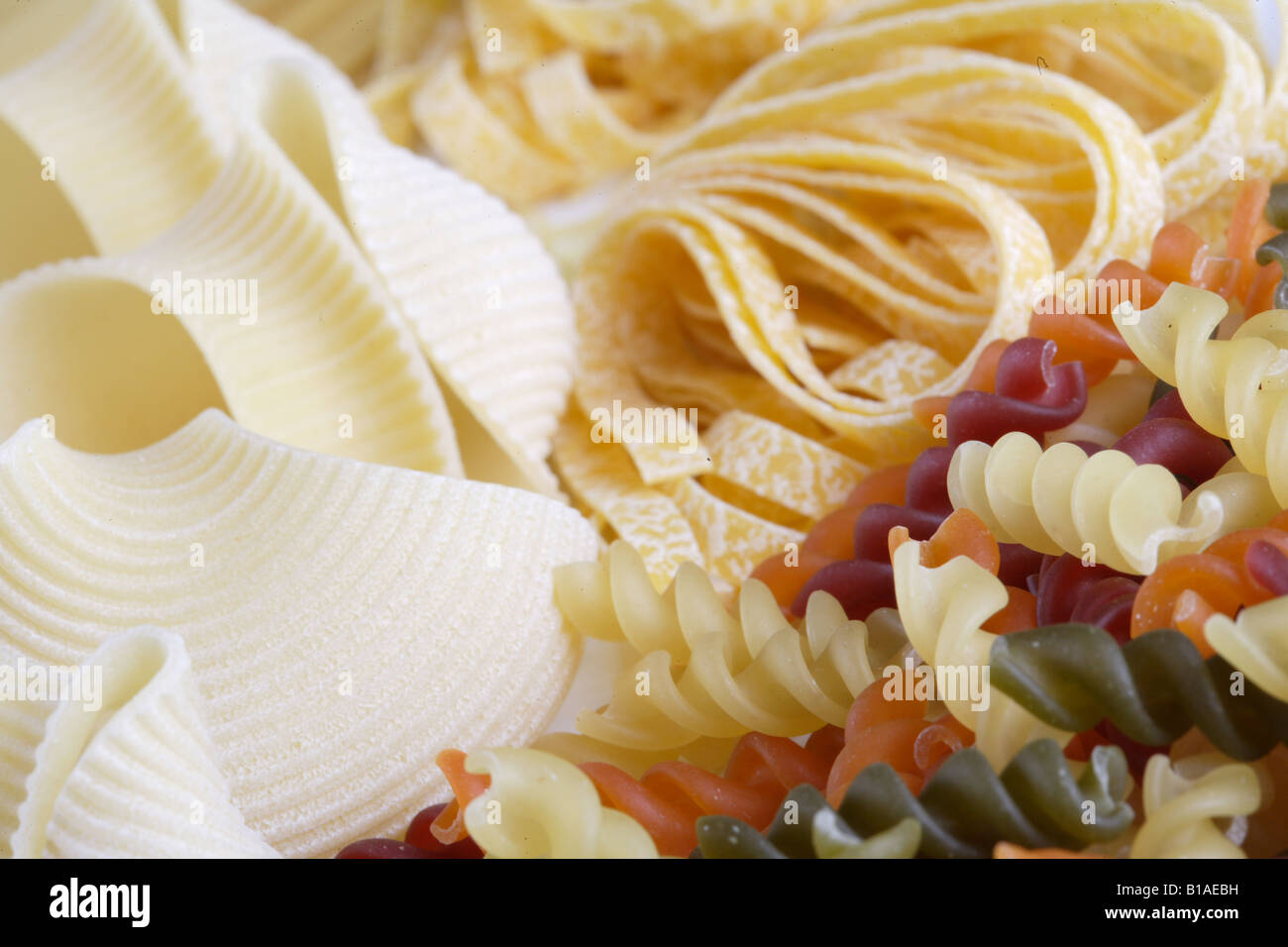 Close-up of pasta still life Stock Photo