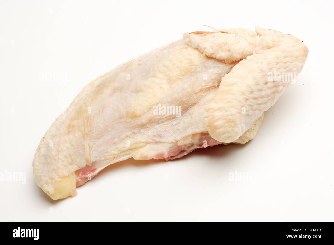 Fresh breast quarter of hen Stock Photo Alamy