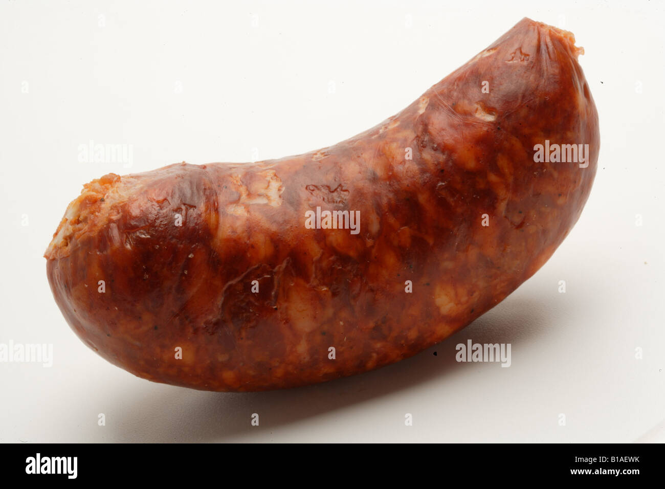 Homemade pork sausage Stock Photo - Alamy