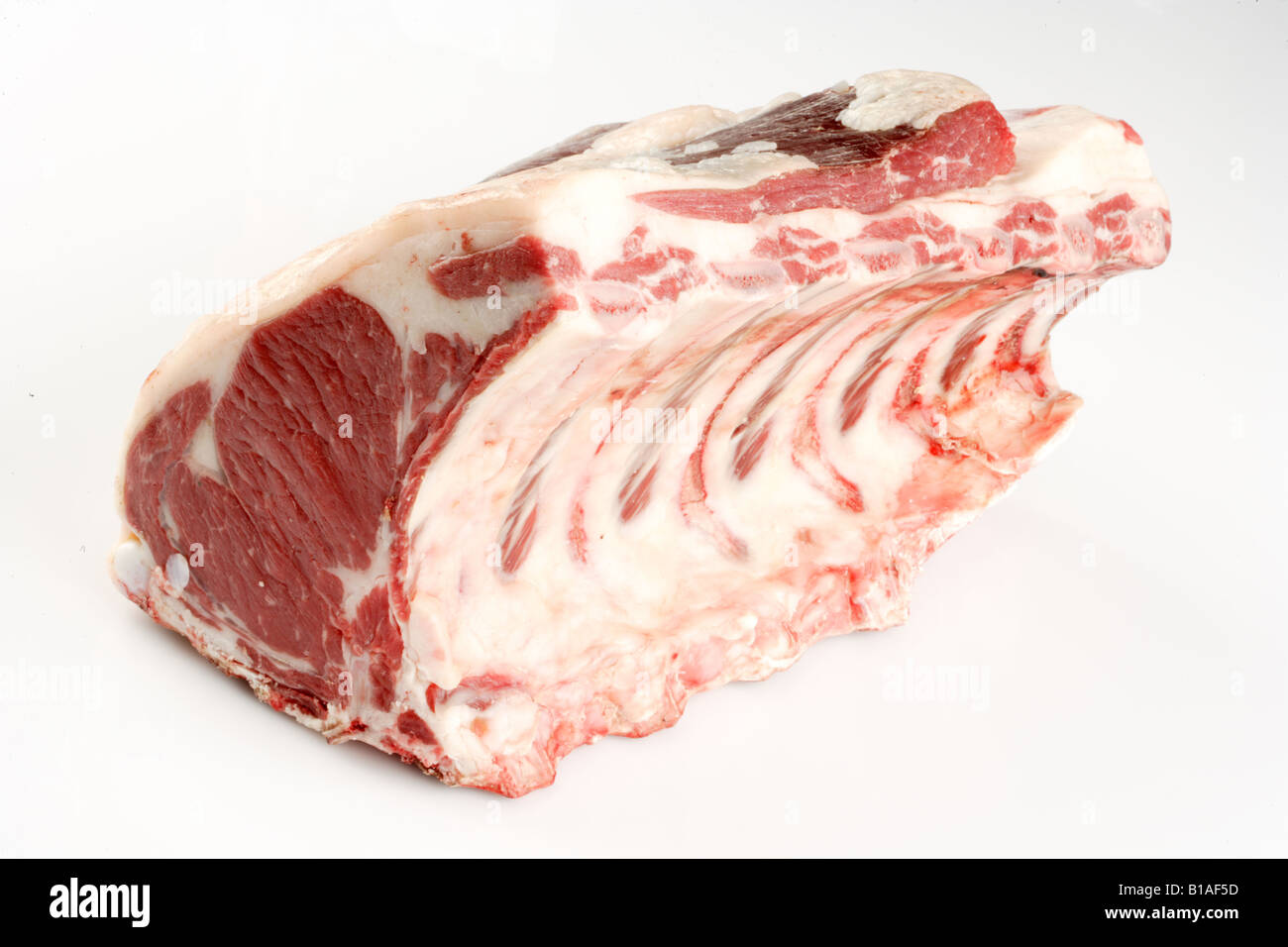 Fresh veal chop Stock Photo Alamy