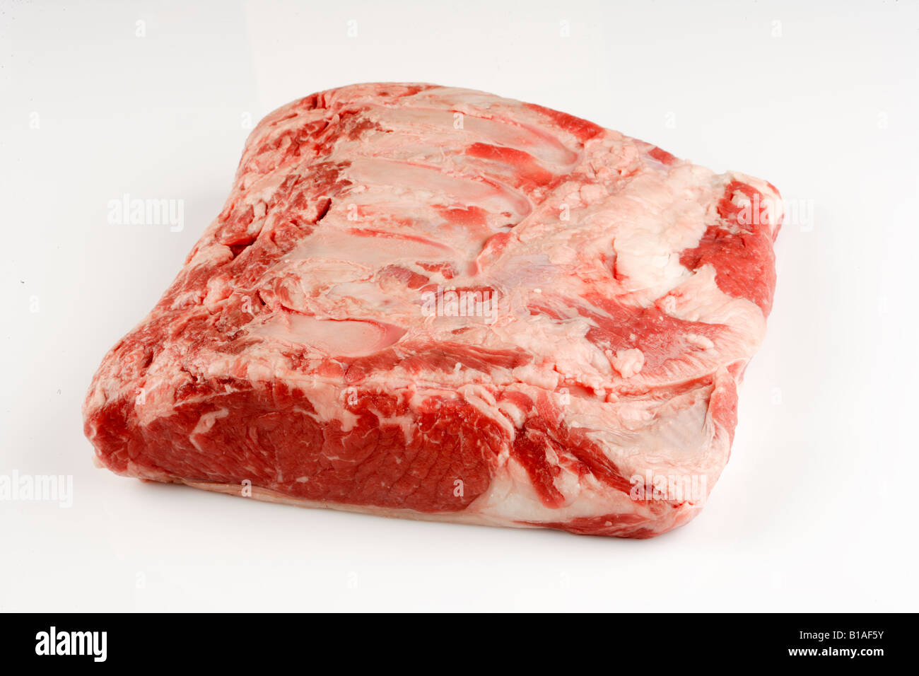 Fresh veal loin Stock Photo Alamy