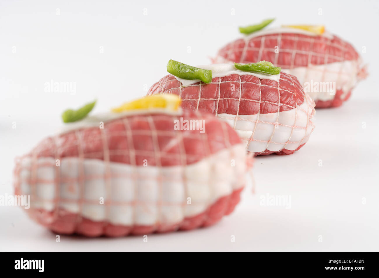 Fresh roti of veal Stock Photo - Alamy