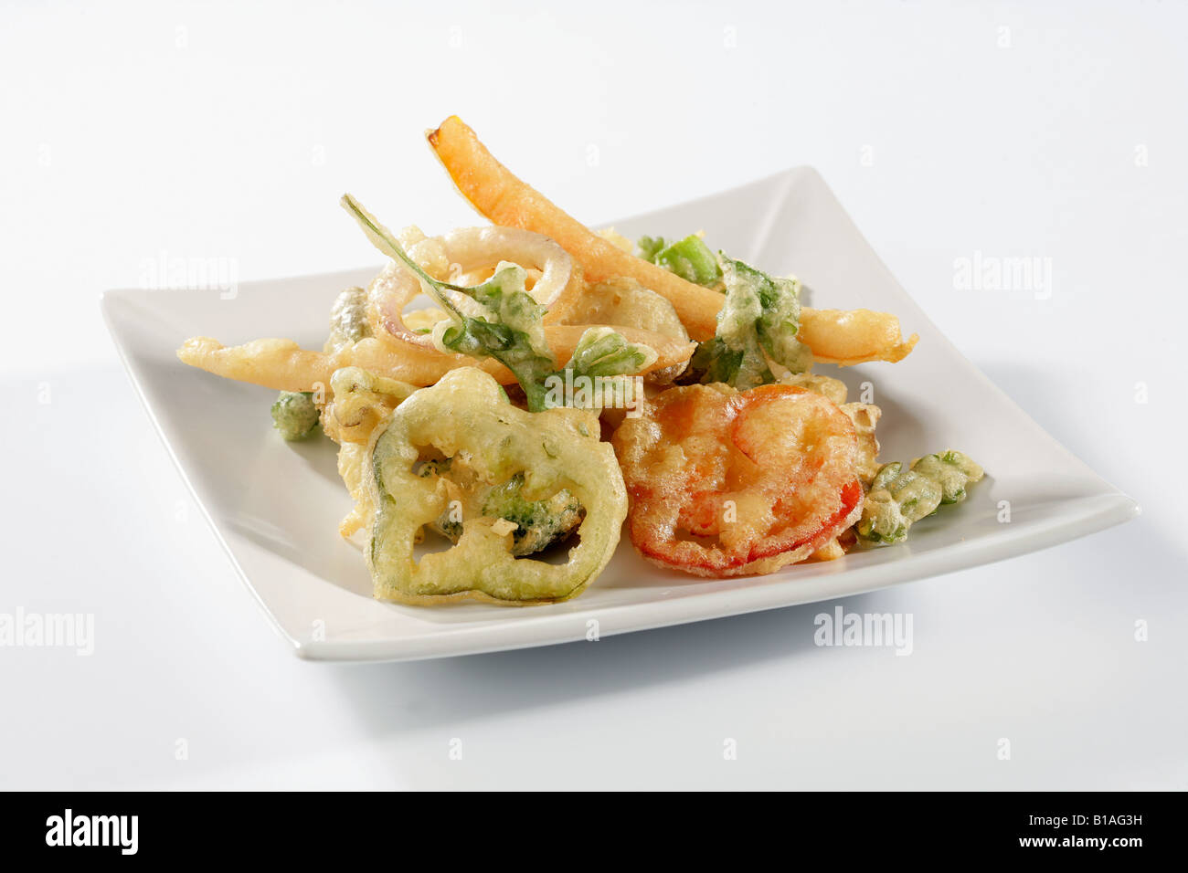Vegetable tempura cut out Stock Photo Alamy
