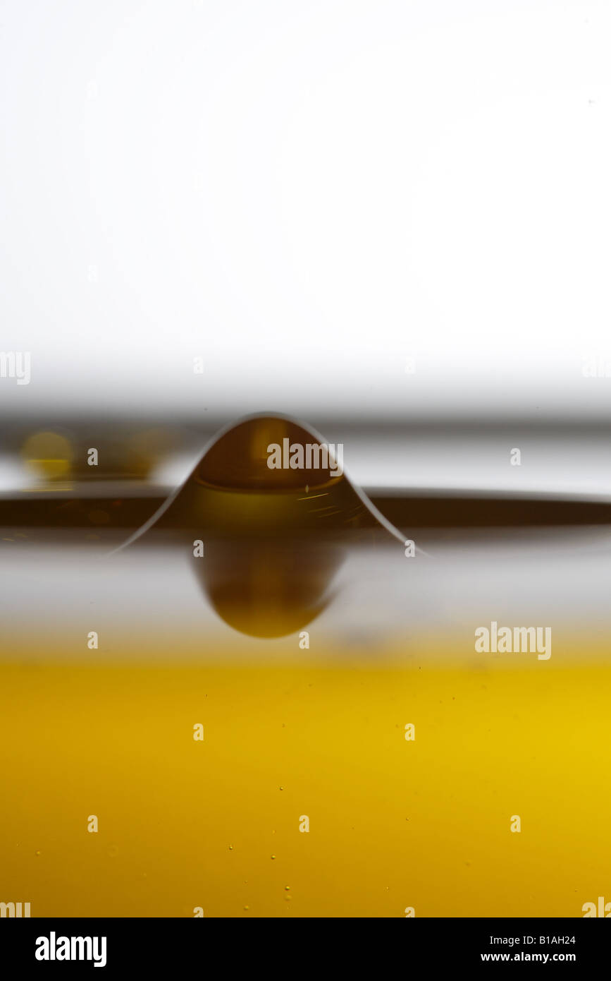 An olive oil drop Stock Photo Alamy