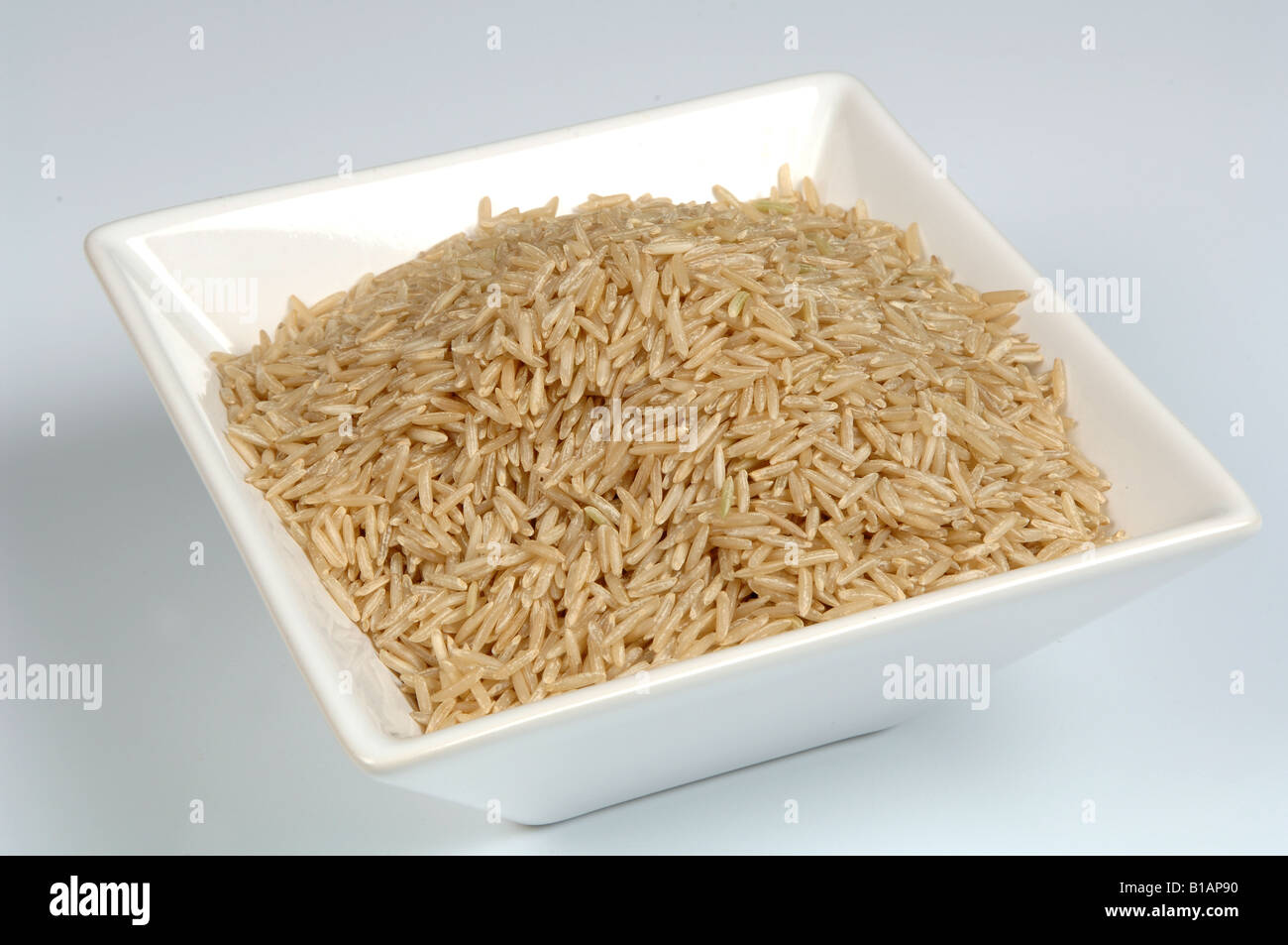 Basmati brown rice Stock Photo Alamy
