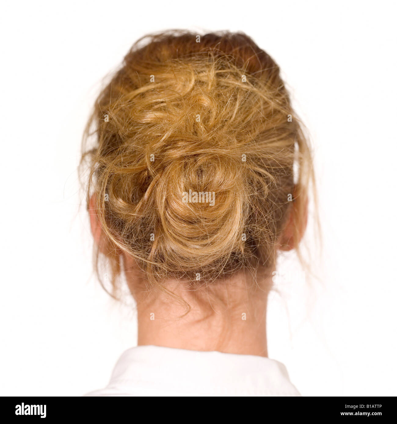 Young girl, rear view Stock Photo