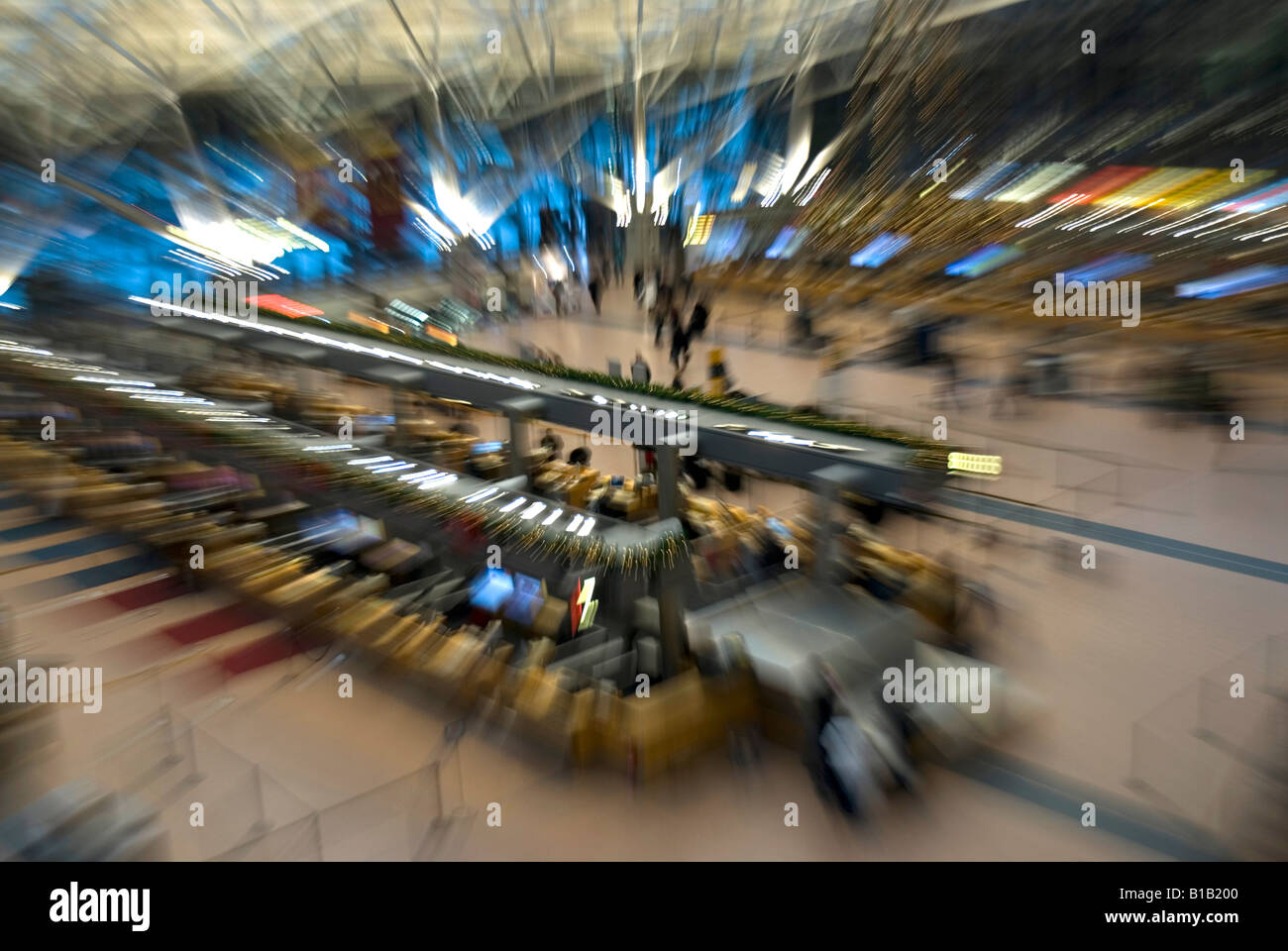 Germany, Hamburg, Airport Stock Photo