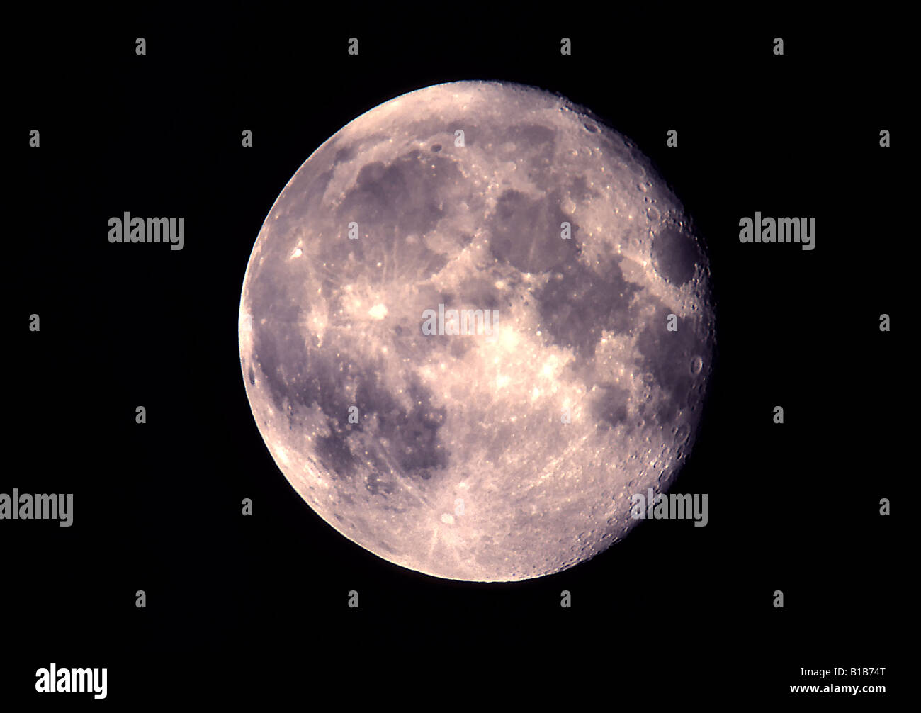 Moon Stock Photo