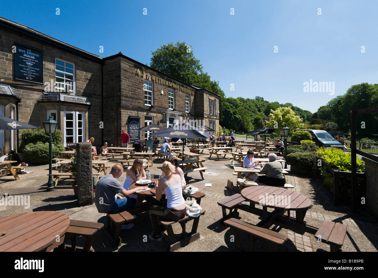The Wye Bridge House Wetherspoons Pub, Buxton, Peak District