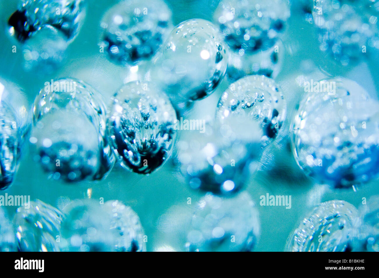 Glass blown bubbles Stock Photo Alamy