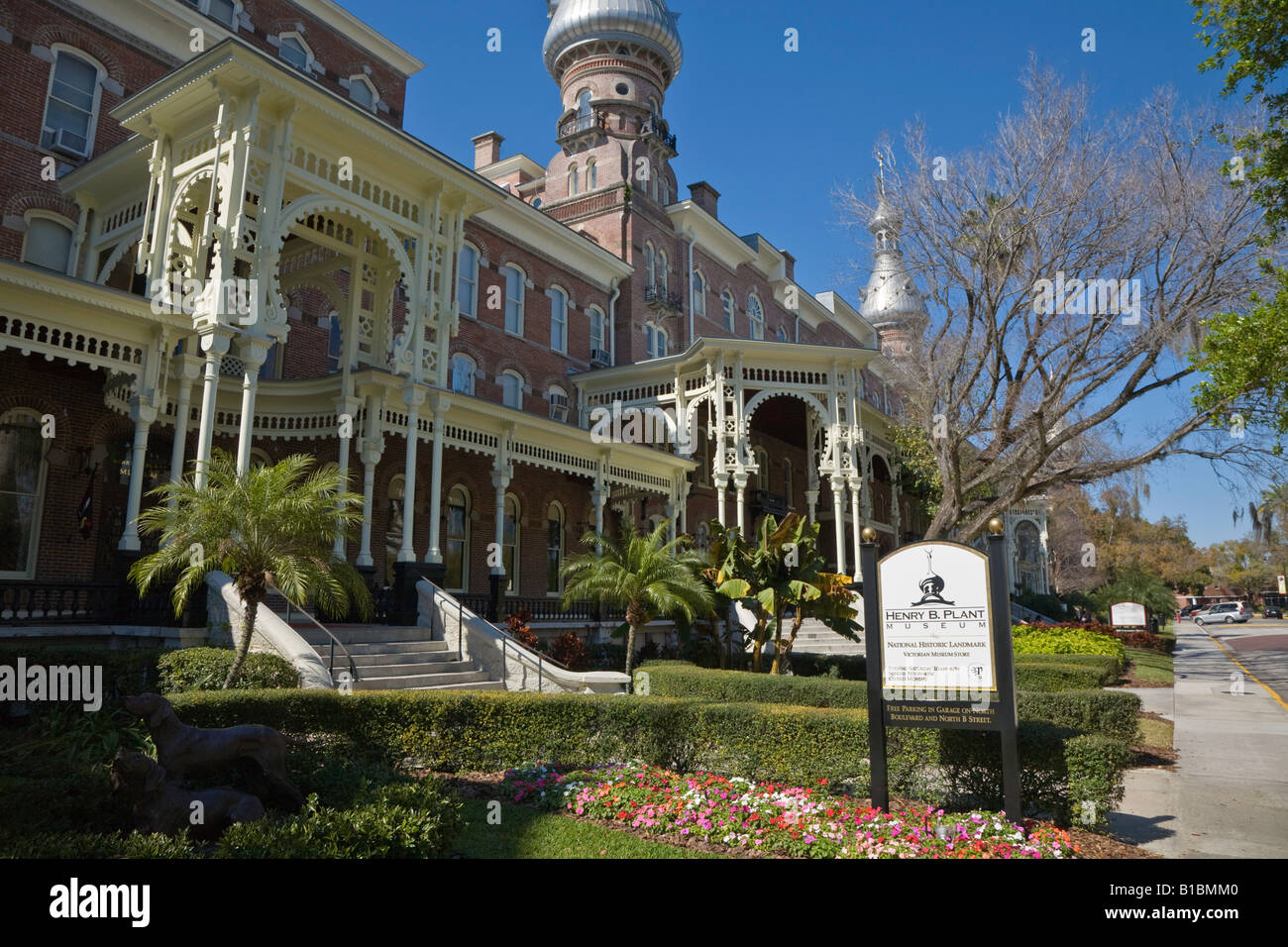 Henry B. Plant Museum at the University of Tampa Stock Photo