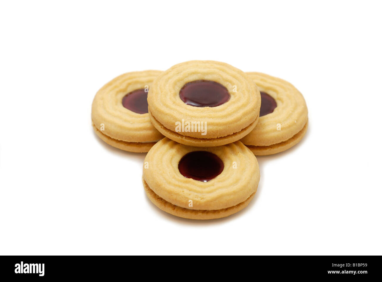 Jam and cream biscuits hires stock photography and images Alamy