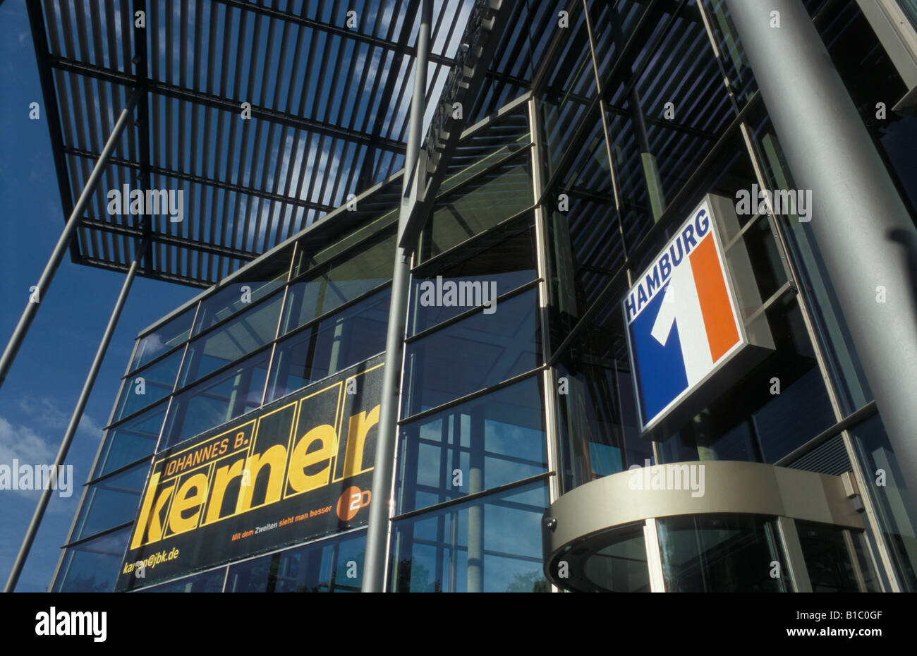 Regional TV station of Hamburg1 and production site of the 'Johannes B. Kerner show' in Hamburg, Germany Stock Photo