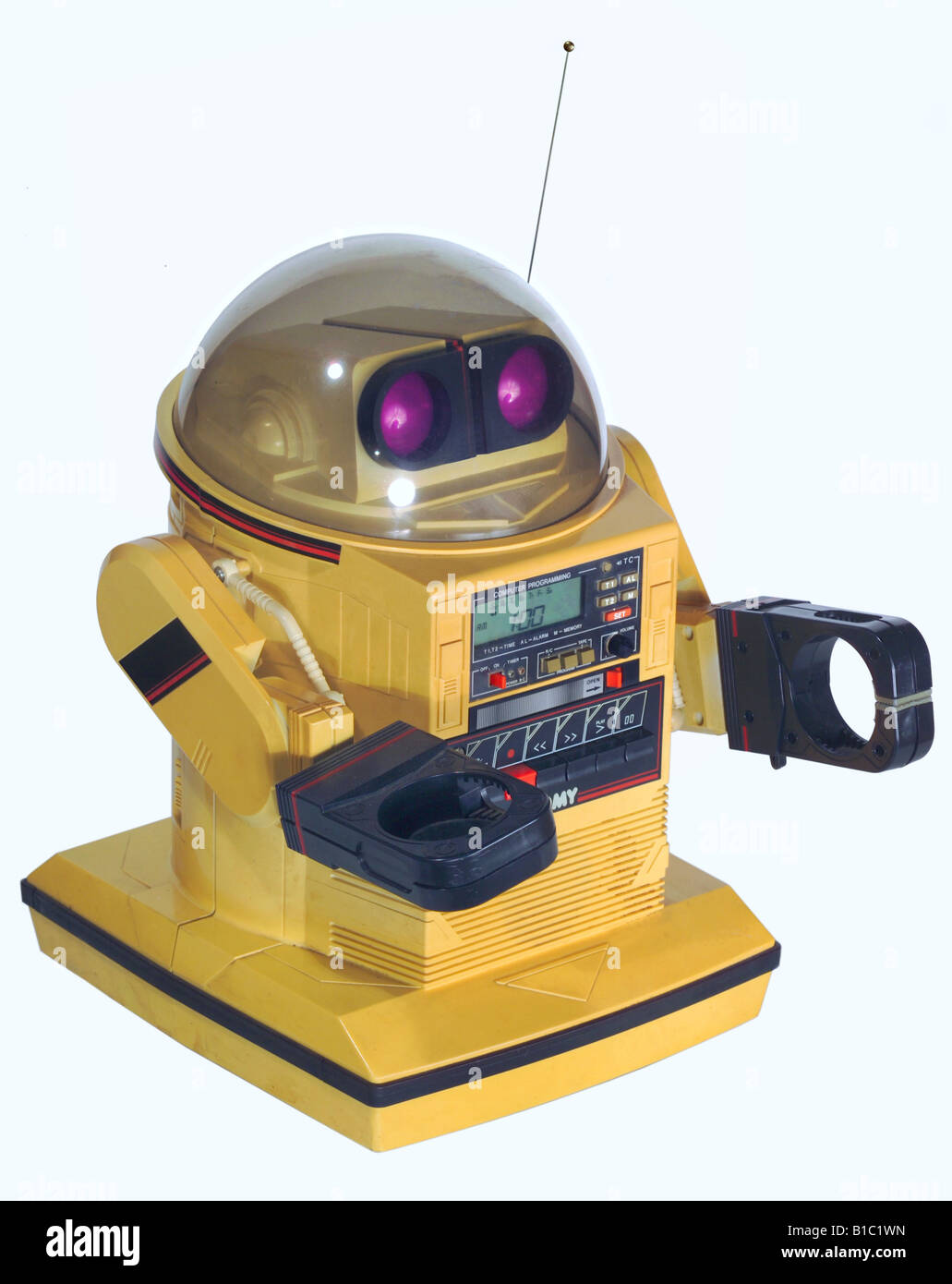toys, roboter toy with integrated radio and cassette recorder, Japan