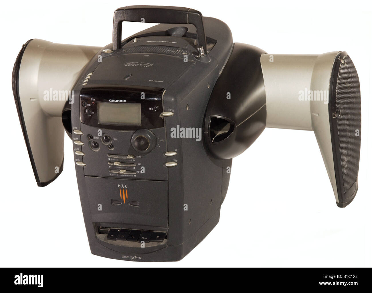 broadcast, radio, radio sets, type, typ Grundig Space Fidelity, Germany, circa 1996, Stock Photo