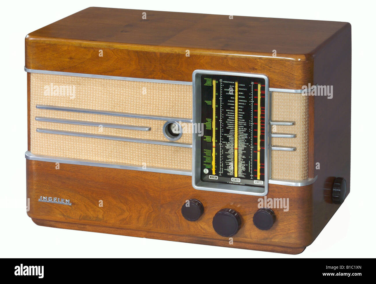 broadcast, radio, radio sets, type, typ Ingelen 540 W, Austria, 1939 Stock  Photo - Alamy