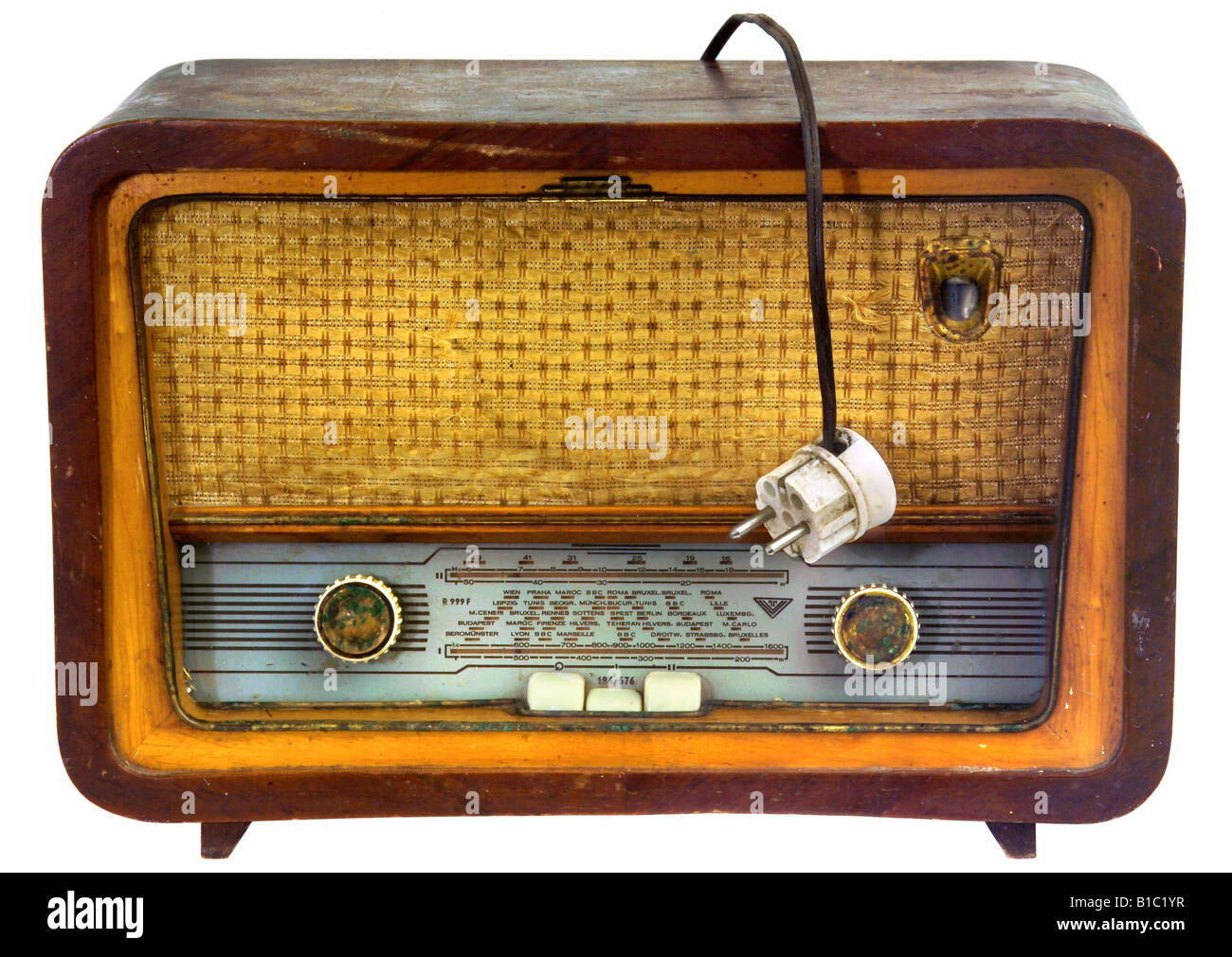 broadcast, radio, radio sets, models, unknown, Germany, circa 1953 Stock  Photo - Alamy