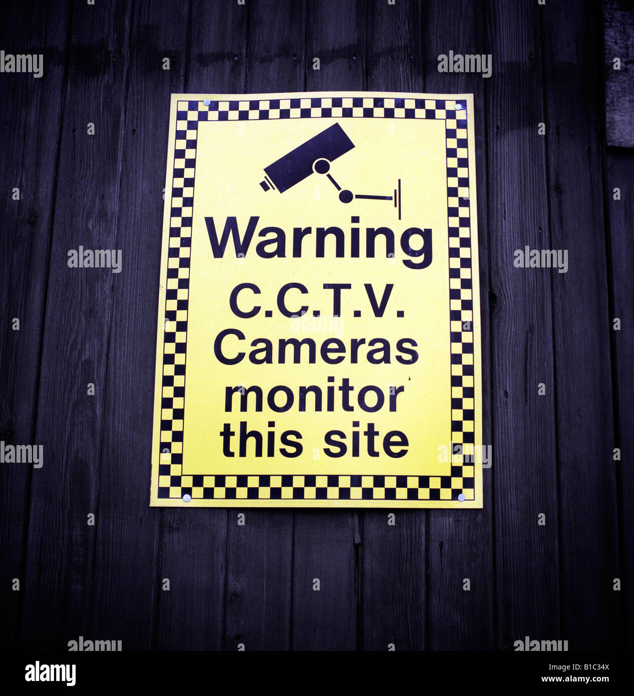 Cctv Camera Warning Sign