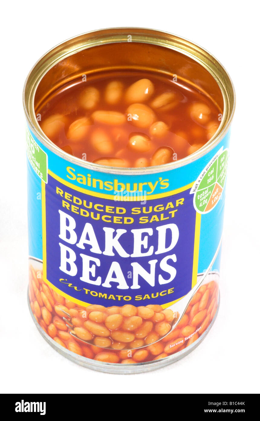 Baked beans can open hires stock photography and images Alamy