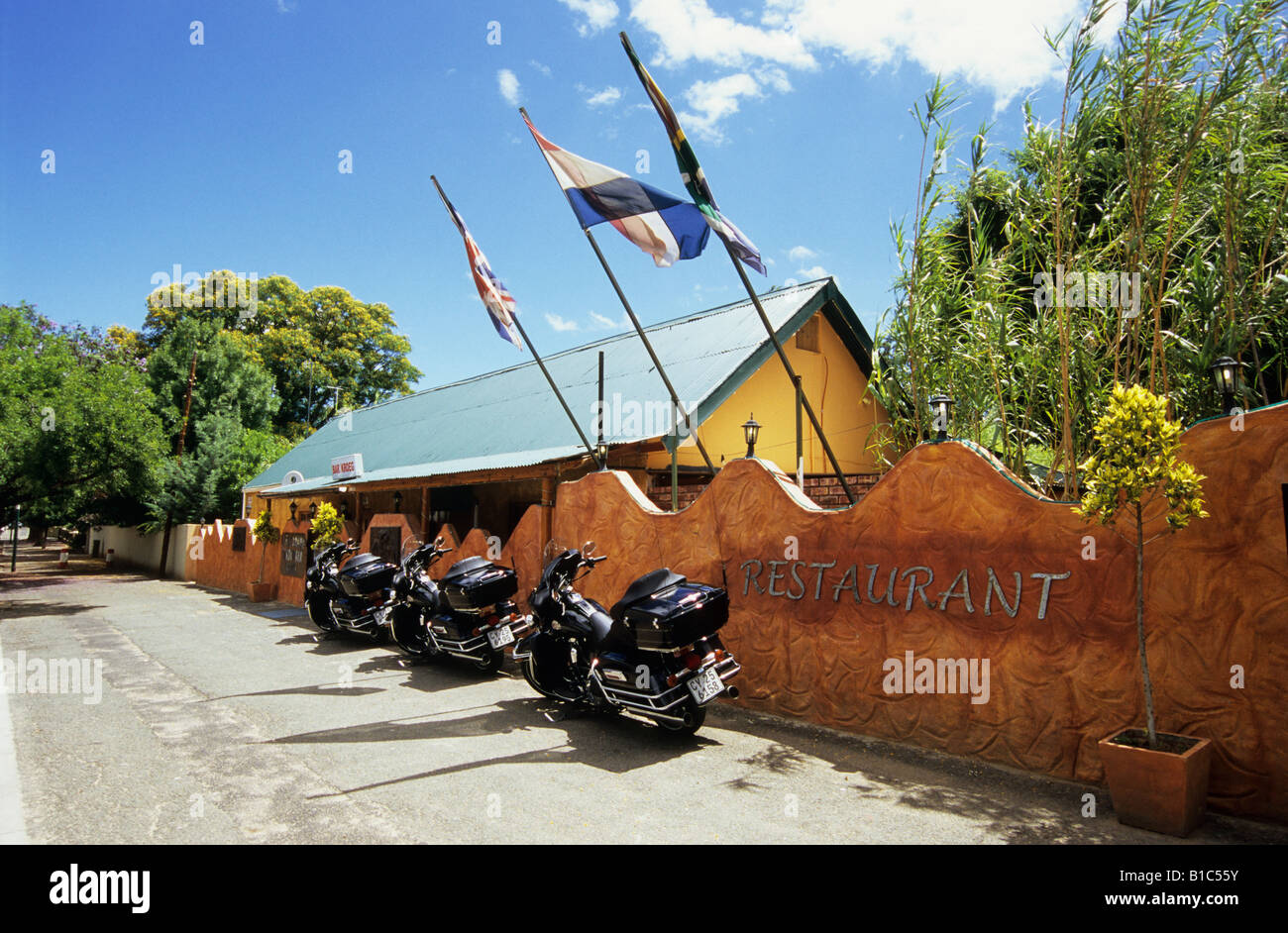 Oudtshoorn, Western Cape, South Africa, buildings, transport, touring