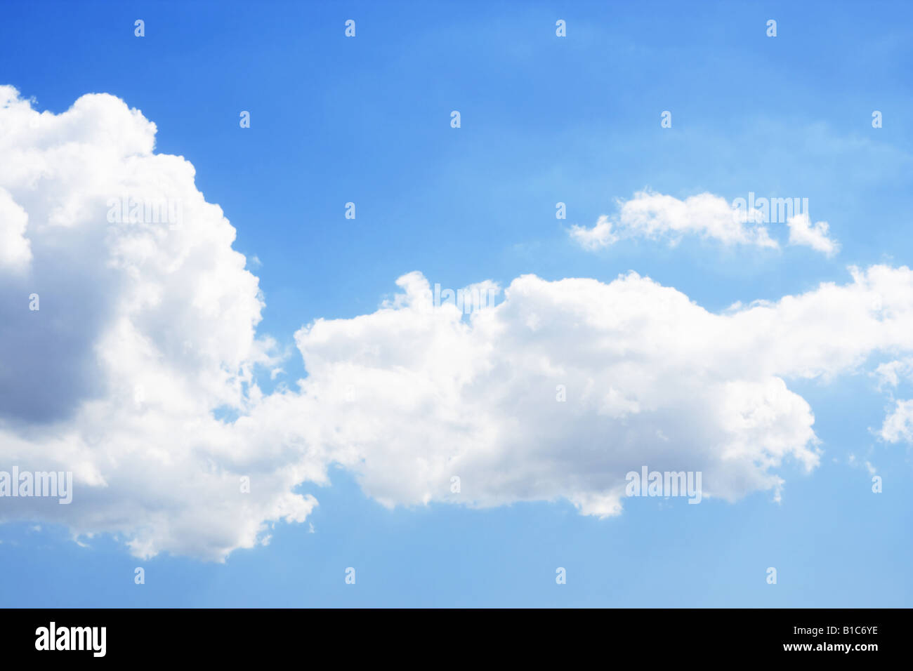 Beautiful sunny sky Cut Out Stock Images & Pictures - Alamy