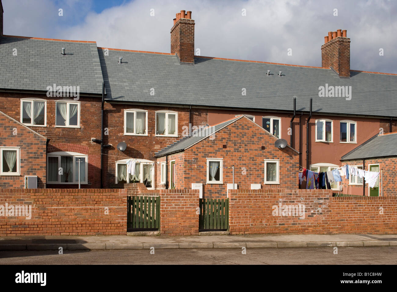 Bolsover houses hires stock photography and images Alamy