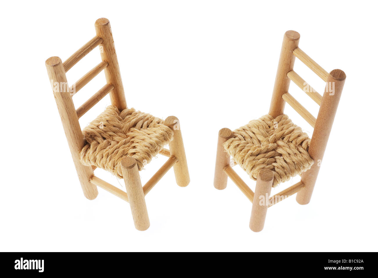 Timber chairs Cut Out Stock Images & Pictures - Alamy
