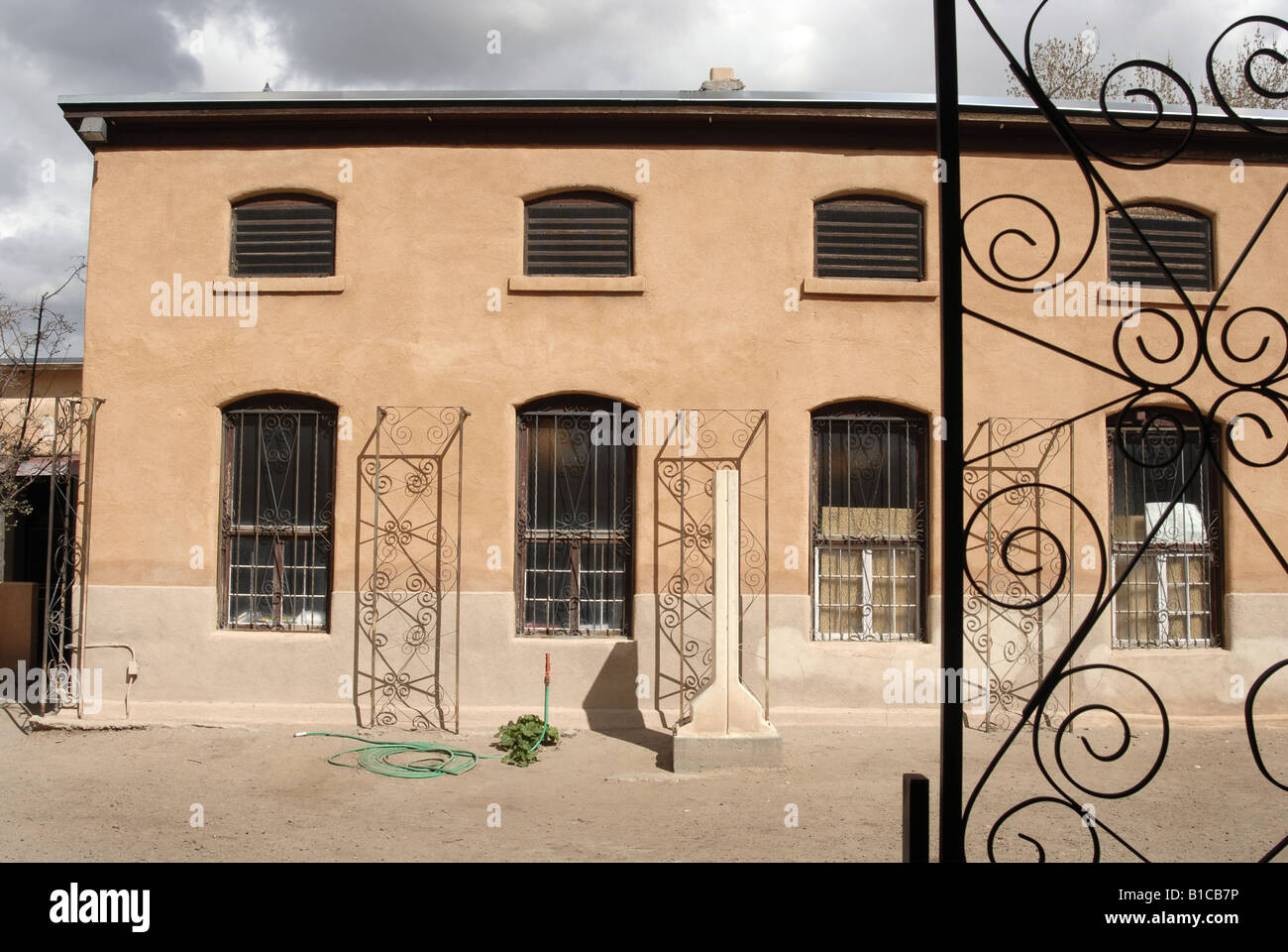 The school at San Felipe de Neri Catholc Church in the Old Town section of Albuquerque New