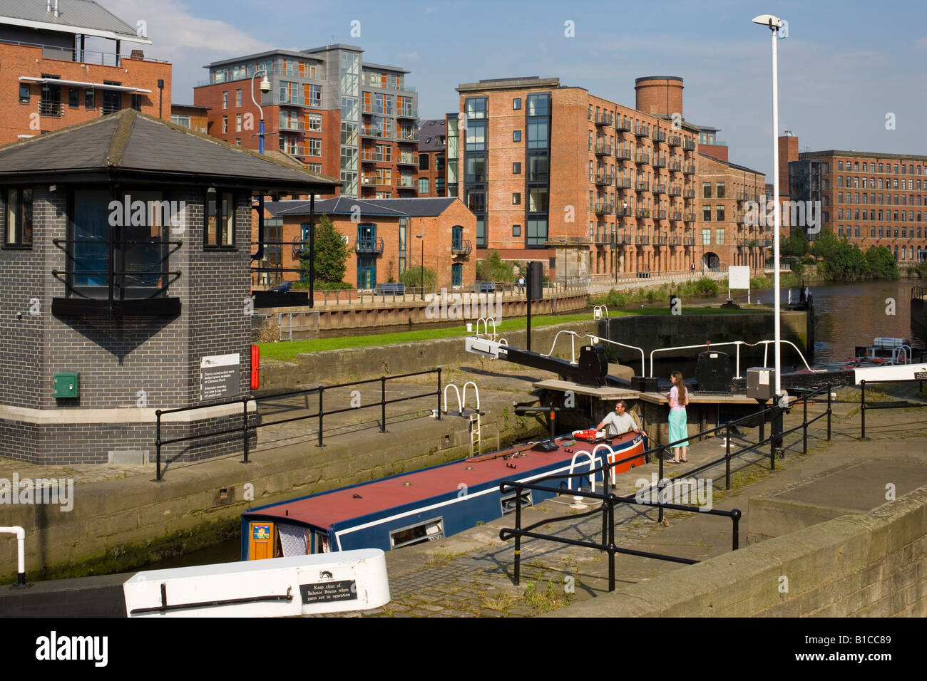 Roberts Wharf, Leeds. Refurbished listed building Stock Photo Alamy