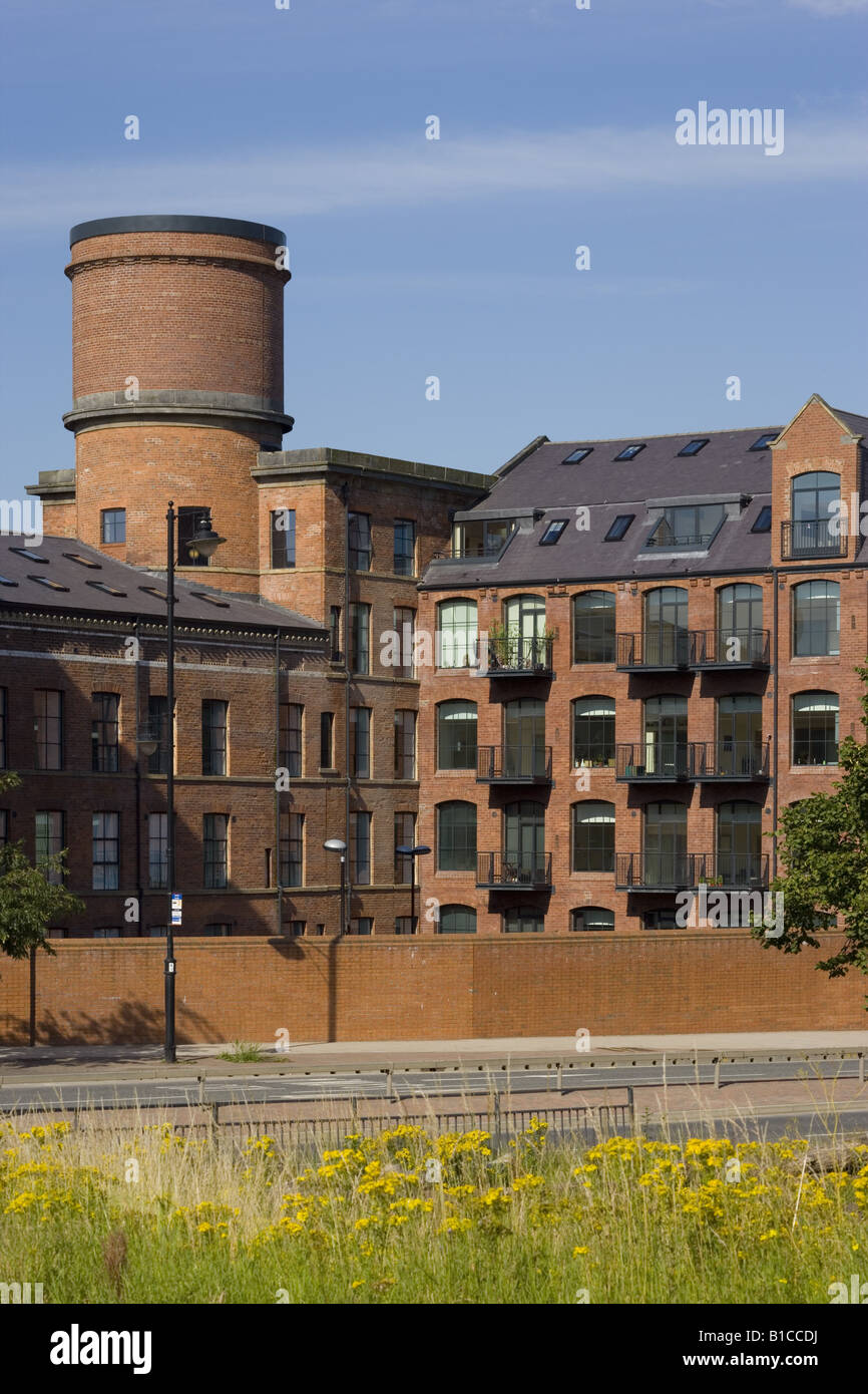 Roberts Wharf, Leeds. Refurbished listed building Stock Photo Alamy
