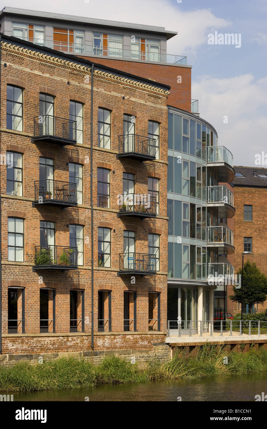 Roberts Wharf, Leeds. Refurbished listed building Stock Photo Alamy