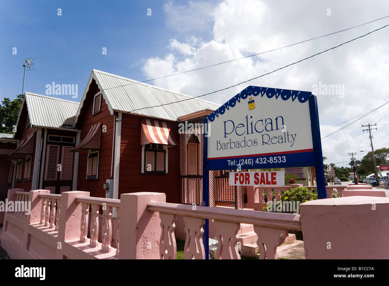 Chattel house sale barbados caribbean hires stock photography and