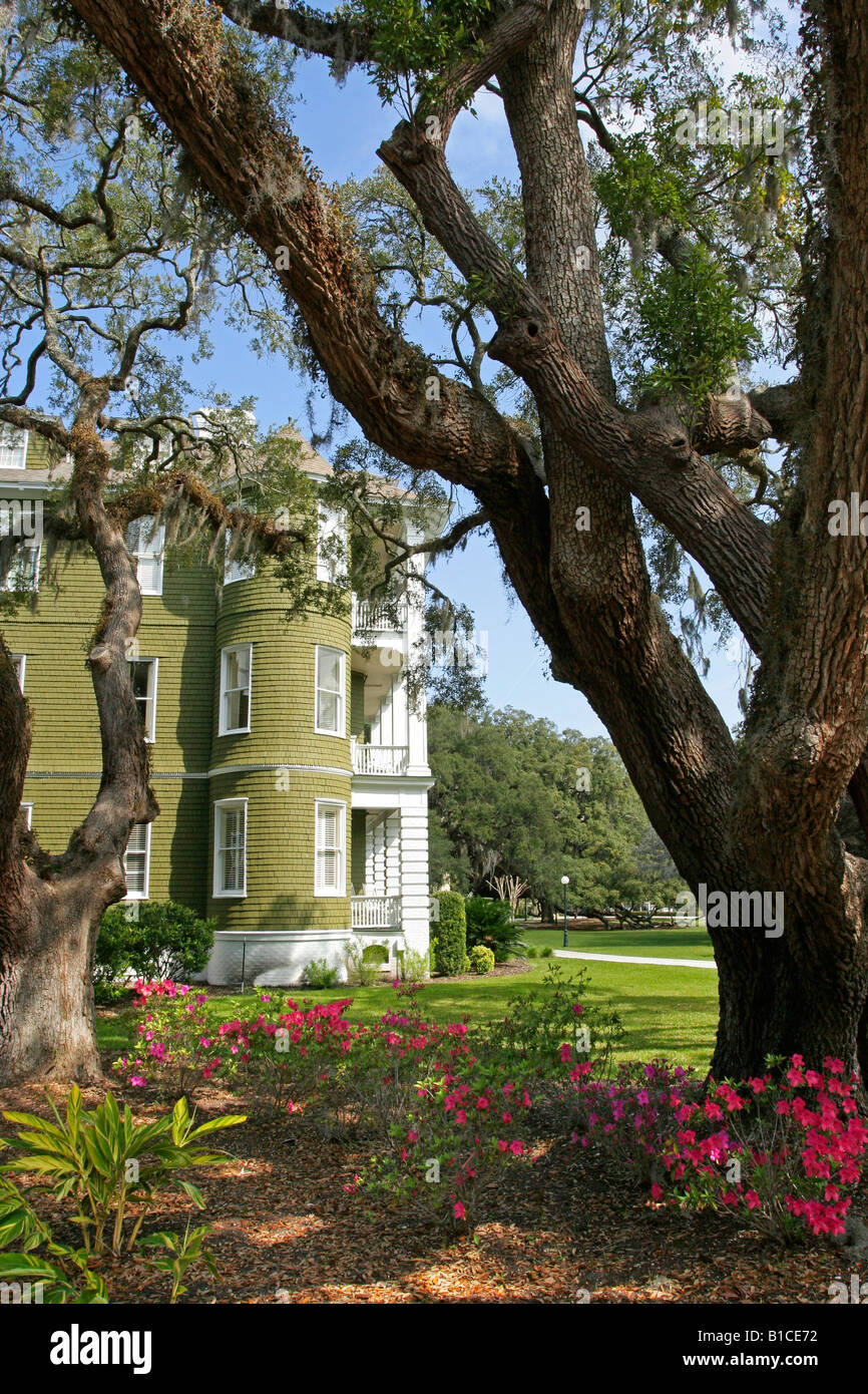 Jekyll Island Historic District in Stock Photo Alamy