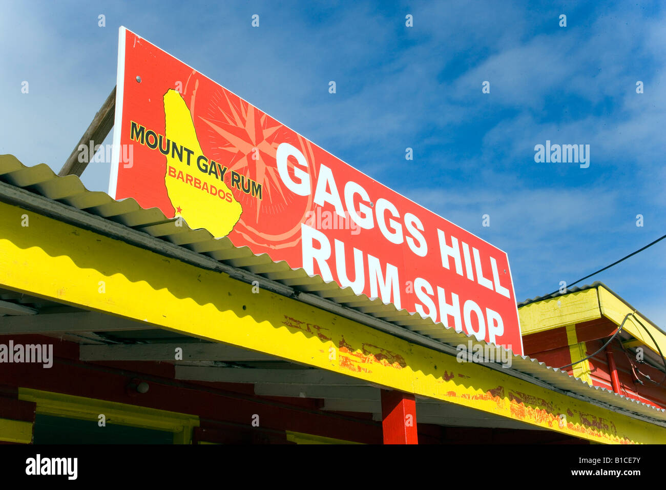 Barbados rum shop hires stock photography and images Alamy