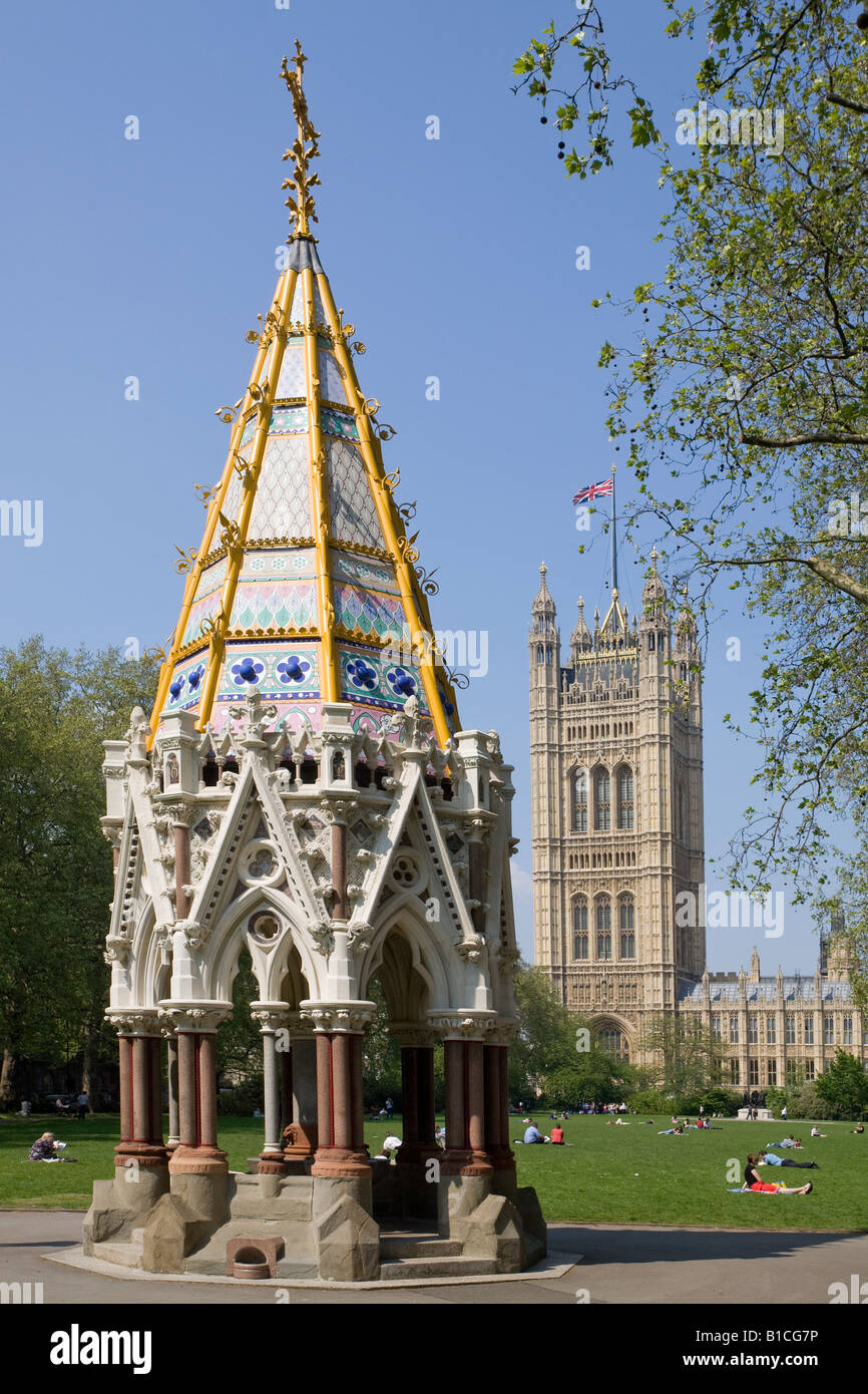 Buxton Memorial Fountain, Victoria Tower Gardens, Westminster, London