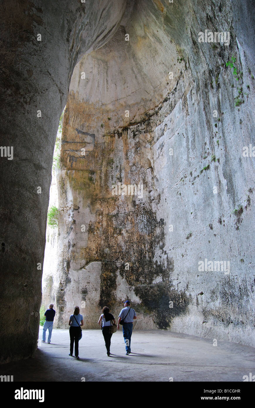 Orecchio di Dionisio, The Parco Archeologico, Siracusa, Sicily, Italy Stock Photo Alamy