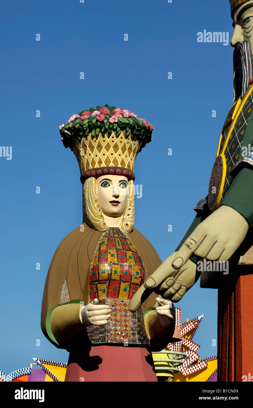 Vienna Prater, figure Kalifati, Austria, Vienna Stock Photo Alamy