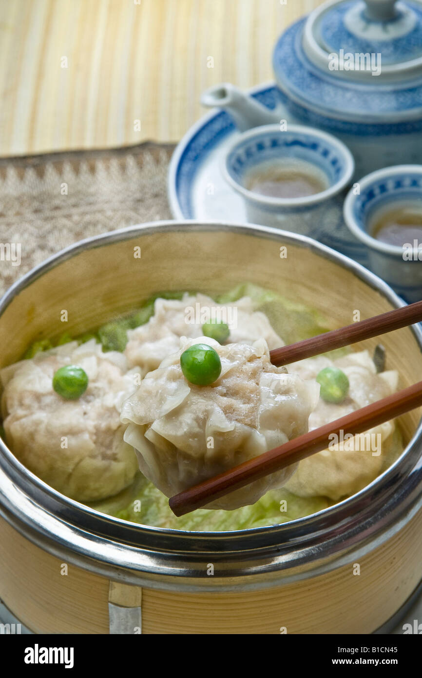 Shu mai Stock Photo