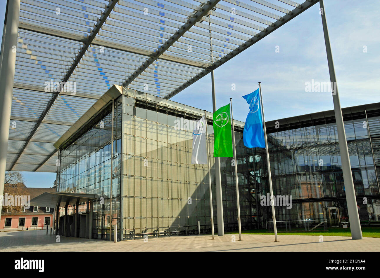 administrative centre of Bayer, Germany, North Rhine-Westphalia, Leverkusen Stock Photo