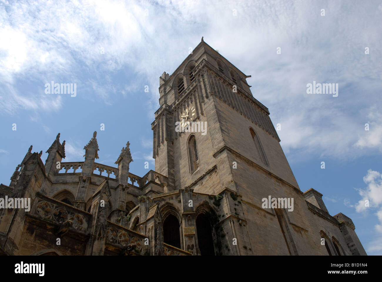 Cathedral St Nazaire Beziers in France Europe Stock Photo - Alamy