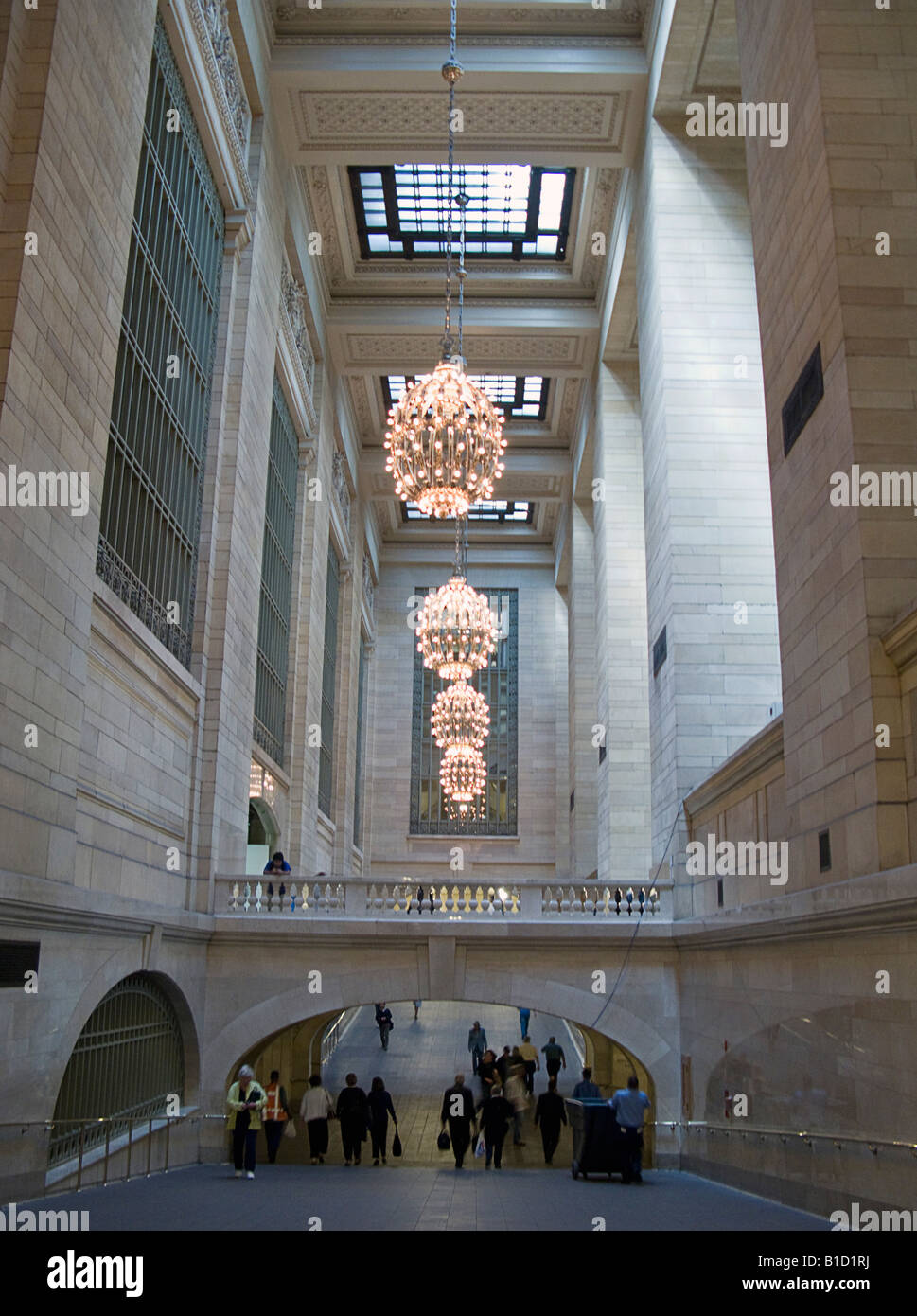 Grand Central Station Tunnel New York City Stock Photo Alamy