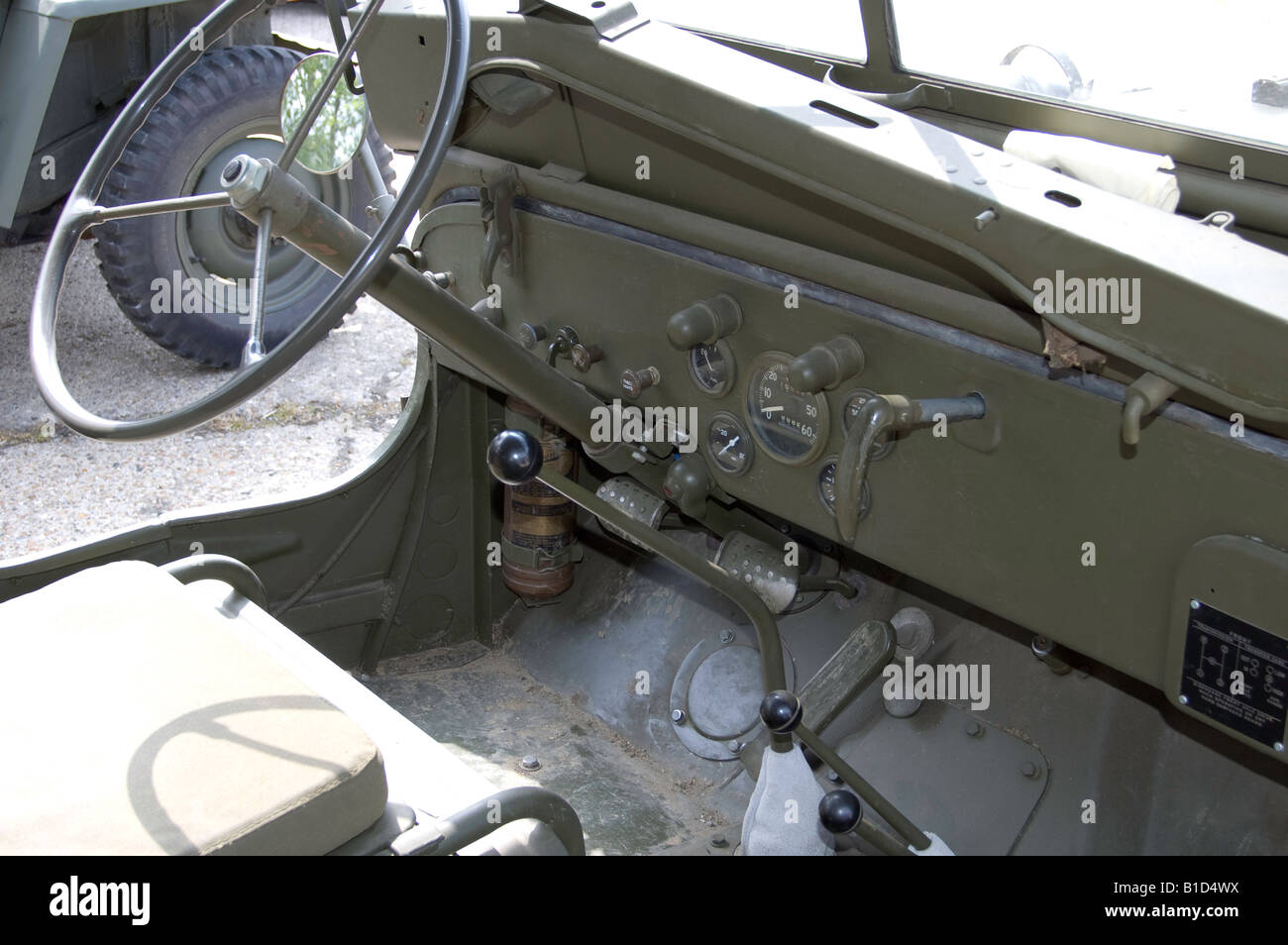 Willys jeep dashboard hires stock photography and images Alamy
