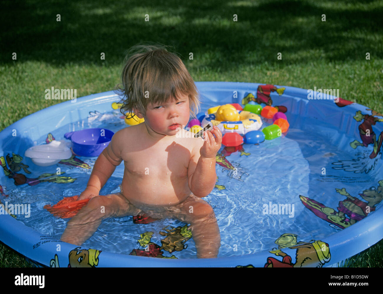 plastic wading pool