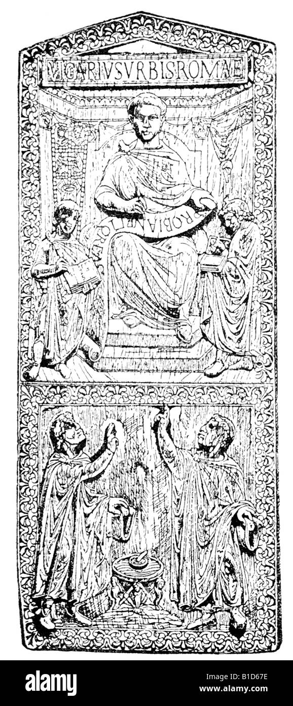 Diptych from Late Roman Empire Stock Photo Alamy