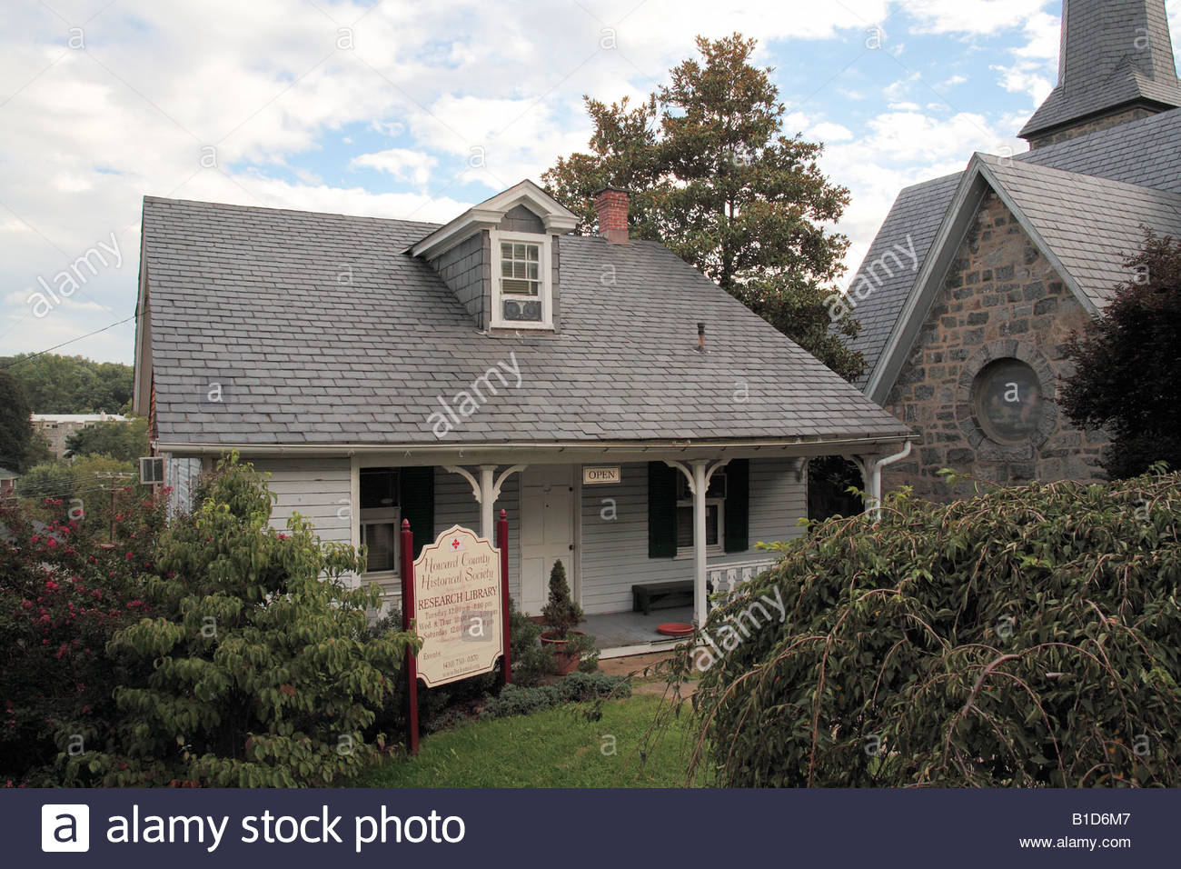 The Howard County Historical Society In Ellicott City Maryland