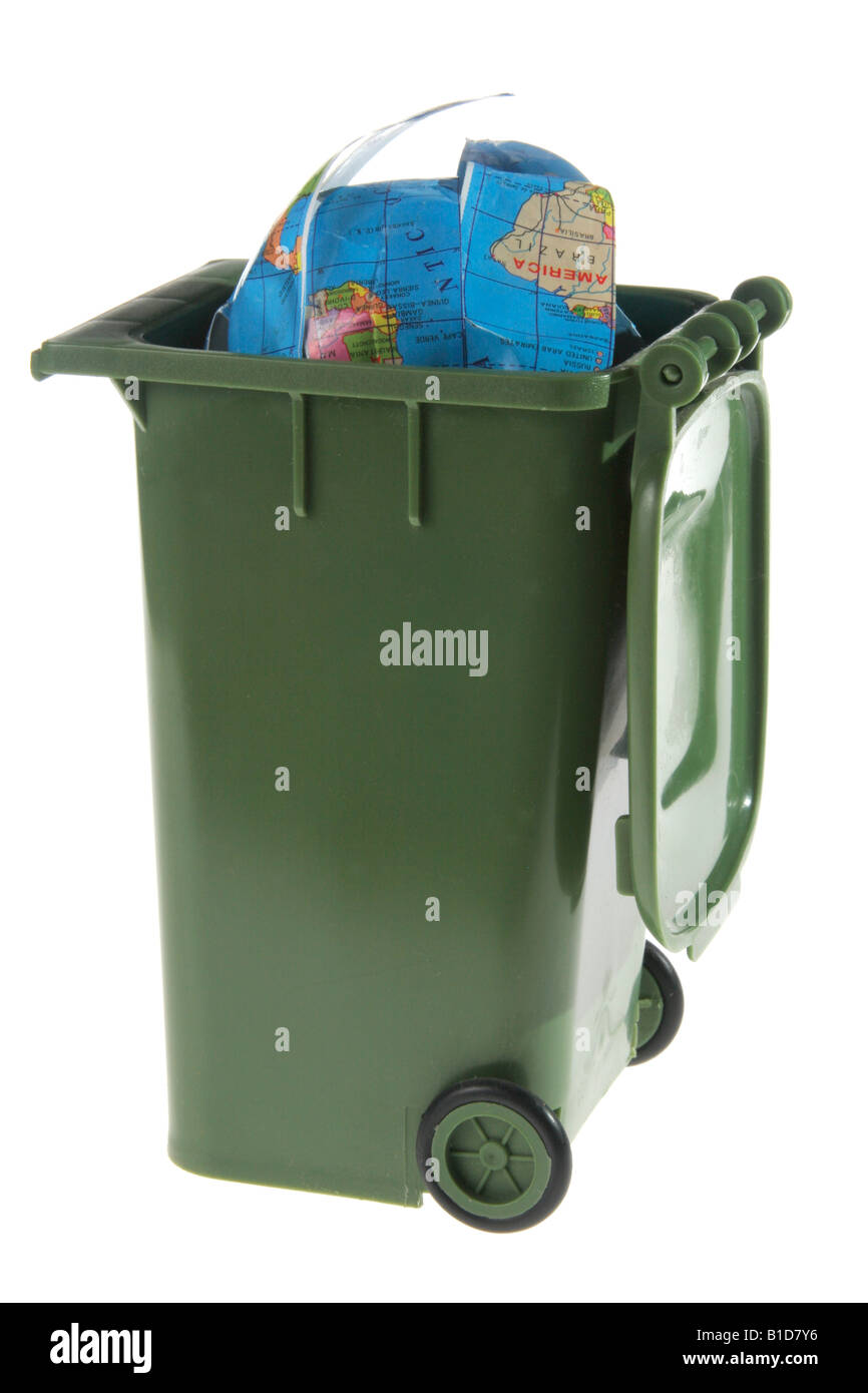 disposing of our planet Stock Photo